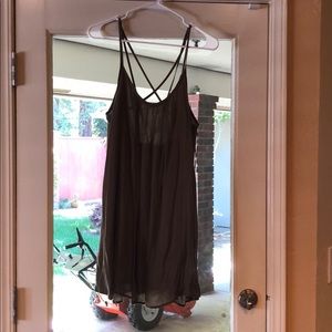 Olive green roxy dress